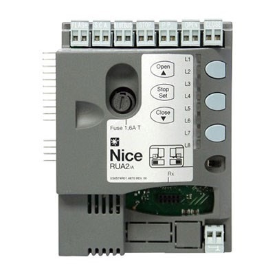 NICE RUA1 Control Board for RUN1800 & RUN2500 Gate Motors UAE