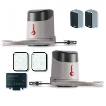 Nice Hyke HS electromechanical motor installed on swing gate in UAE