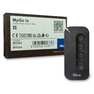 NICE MYGO4 Gate Remote Control – 4 Channel